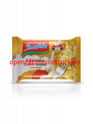 Hazır Noodle Köri Çeşnili