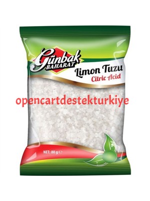 Günbak Limon Tuzu 80 Gr