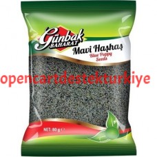 Günbak Mavi Haşhaş 80 Gr