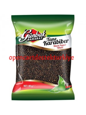 Günbak Tane Karabiber 80 Gr