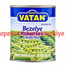 Vatan Bezelye Konservesi 830 Gr