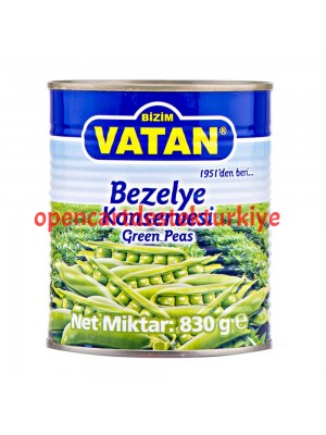 Vatan Bezelye Konservesi 830 Gr