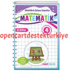 Mavi Deniz Yayınları 4. Sınıf Matematik 2.Kitap