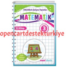 Mavi Deniz Yayınları 3. Sınıf Matematik 2.Kitap