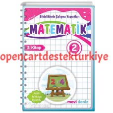 Mavi Deniz Yayınları 2. Sınıf Matematik 2. Kitap