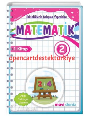 Mavideniz Matematik 2 Sinif  1 Kitap