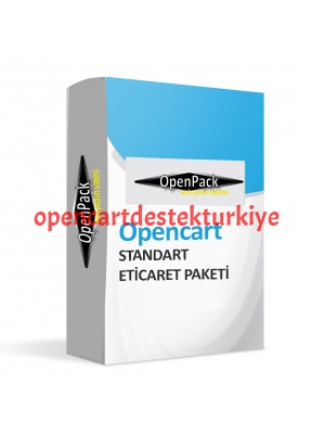 Opencart  Gelişmiş Eticaret Paket Sistemi