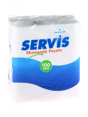 Servis Kare Peçete Mini 100 lü