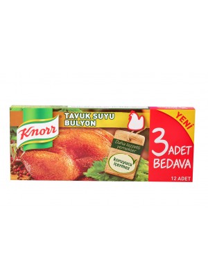 Knorr Tavuk Suyu Bulyon 12'li