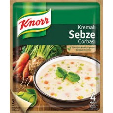 Knorr Kremalı Sebze Çorbası