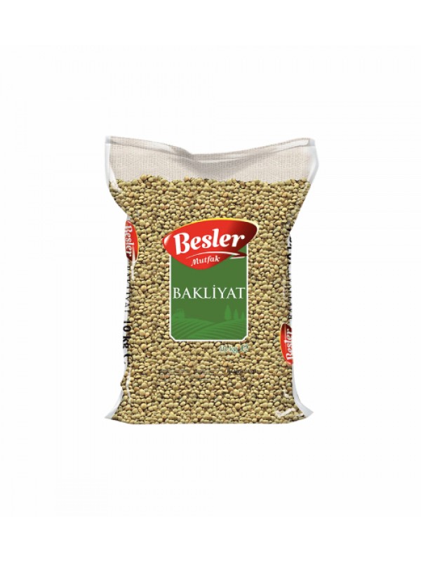 Besler Mutfak Yeşil Mercimek 10 kg…