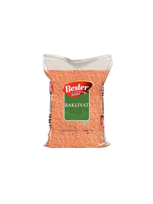 Besler Mutfak Kırmızı Mercimek 10 kg…