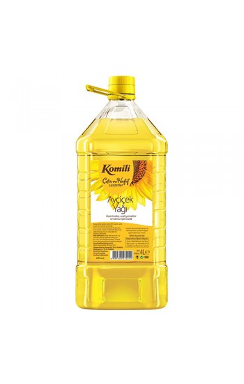 Komili Ayçiçek Yağı 4 Litre…