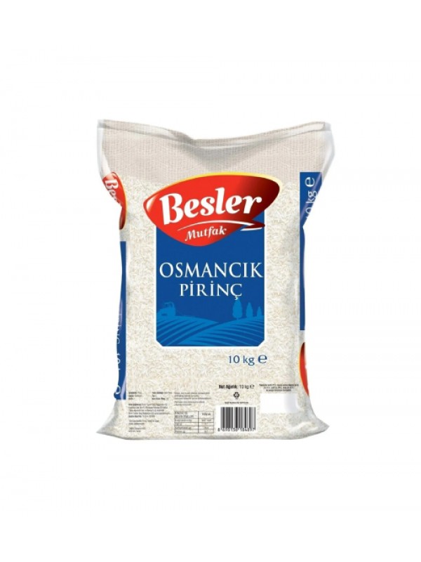 Besler Mutfak Osmancık Pirinç 10 kg…