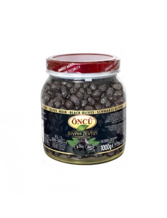 Öncü Yağlı Siyah Zeytin Pet (L-XL) 201-260 1 kg