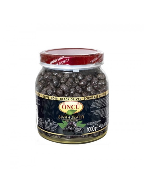 Öncü Yağlı Siyah Zeytin Pet (L-XL) 201-260 1 kg…