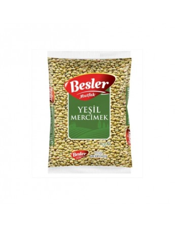 Besler Mutfak Yeşil Mercimek 1 kg