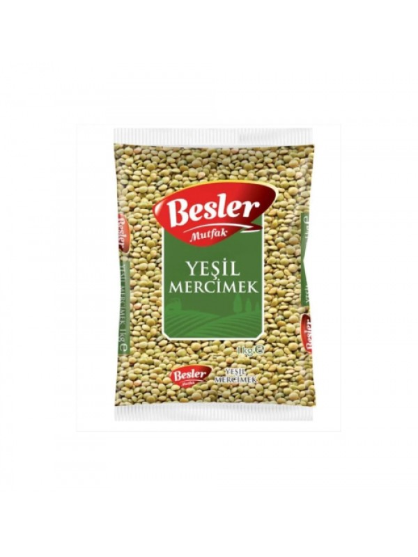 Besler Mutfak Yeşil Mercimek 1 kg…