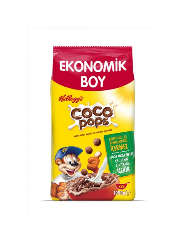 Ülker Kellogg's Kakaolu Cocopops Gevreği 1 kg…