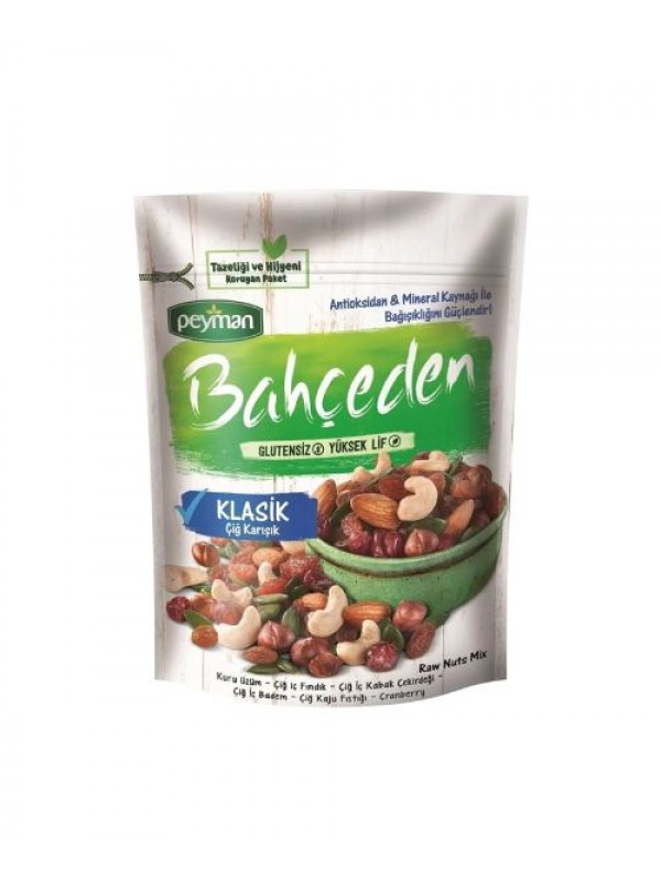 Peyman Bahçeden Çiğ Karışık Kuruyemiş 165 g…